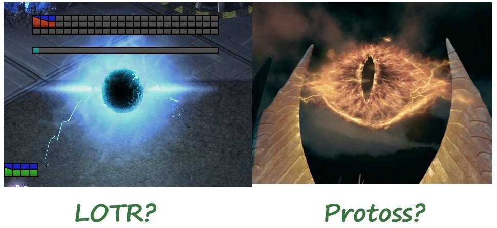 LOTR vs Protoss
